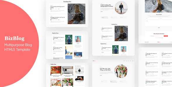 Bizblog v1.0 - Multipurpose Personal Blog HTML5 Template