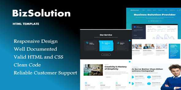 BizSolution - HTML Website Template