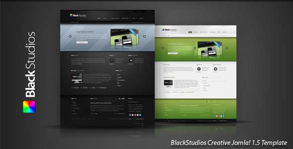 BlackStudios Creative Joomla! 2.5 Themeforest Template