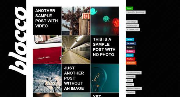 Blocco - Press75 Wordpress Template