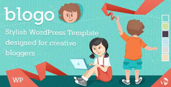 Blogo - Themeforest Stylish WP Theme for Creative Bloggers