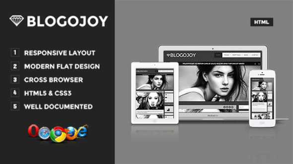 Blogojoy – Mojothemes Responsive HTML Theme