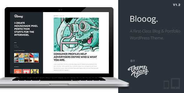 Blooog | Themeforest Premium Blog & Portfolio WP Theme
