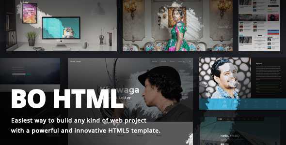 Bo - Innovative HTML5 Template