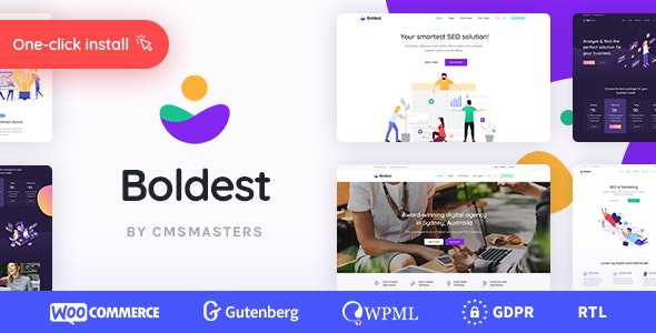 Boldest v1.0.0 - Consulting and Marketing Agency Theme