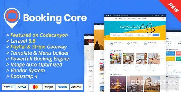 Booking Core v4.0.1 - Ultimate Booking System
