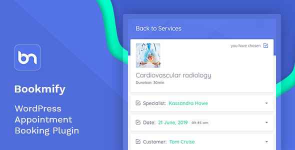 Bookmify v1.2.5 - Appointment Booking WordPress Plugin
