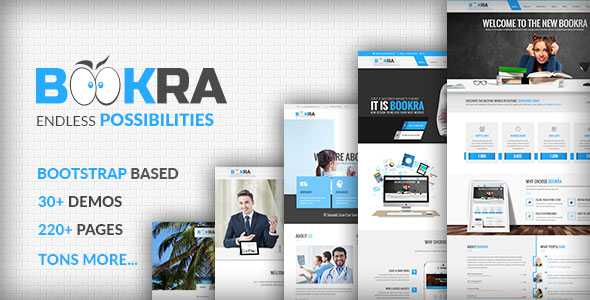 BOOKRA - Multi-Purpose HTML5 Template