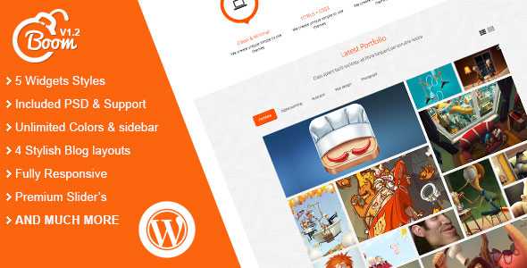 Boom - Themeforest Responsive Multi-Purpose WordPress Theme