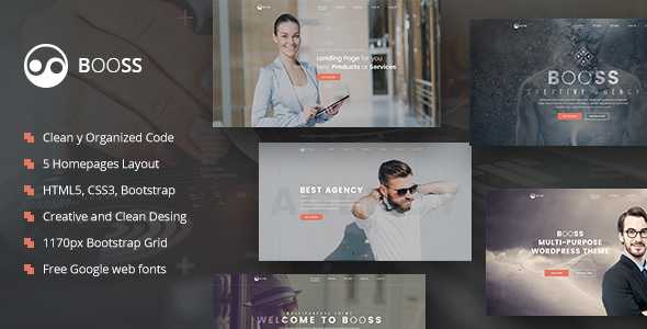 Booss v1.0 - Creative Multipurpose Marketing HTML Template