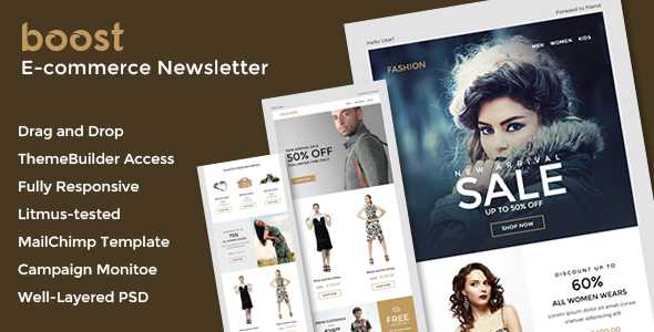 Boost - E-commerce Newsletter + Online Builder Access