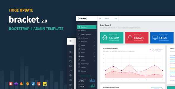 Bracket v2.0 - Responsive Bootstrap 4 Admin Template