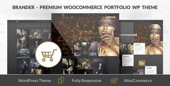 Brander - Premium WooCommerce Portfolio WP Theme