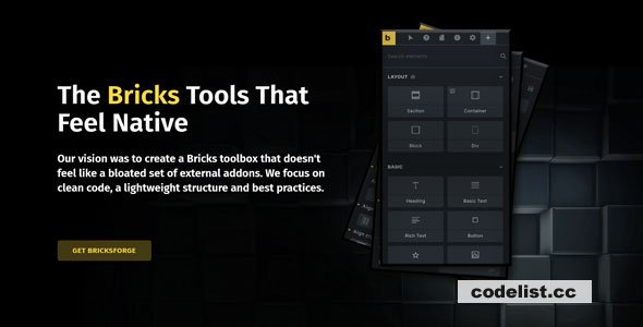 Bricksforge v3.1.6 - The Bricks Tools that feel native
