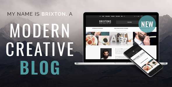 Brixton v3.1.4 - WordPress Blog Theme