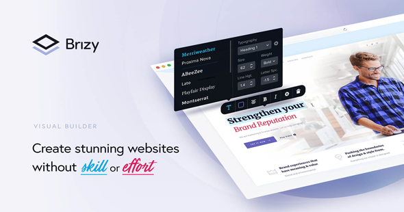 Brizy Pro v2.7.13 - WordPress Builder Plugin