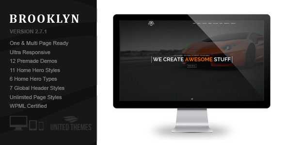 Brooklyn v2.8.1 - Creative One Page Multi-Purpose Theme