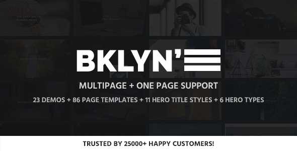 Brooklyn v4.4.4 - Responsive Multi-Purpose WordPress Theme