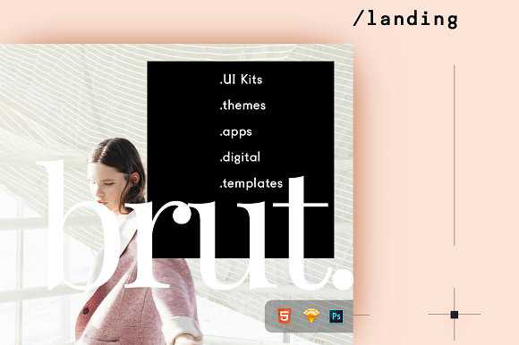 Brut Landing Page