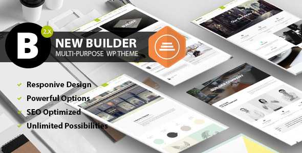 BUILDER v2.0 - Responsive Multi-Purpose Theme