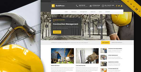 BuildPress v2.0.1 - WP Theme For Construction Business