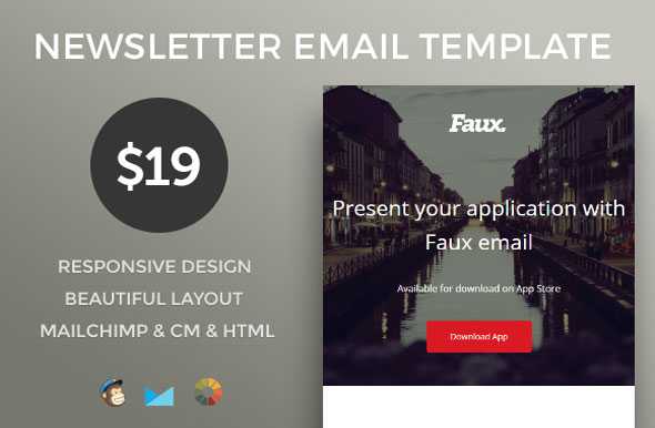 Business E-mail Newsletter Template