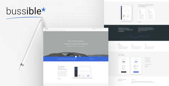 Bussible - Soft Material Corporate, Finance, Startup HTML Template