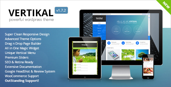 VERTIKAL V1.7.3 - RESPONSIVE WORDPRESS THEME