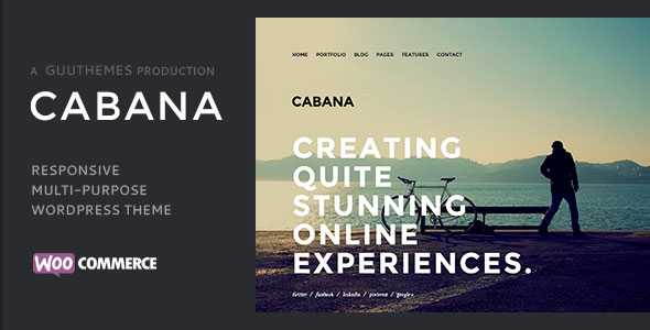 Cabana - Themeforest Responsive Creative WordPress Theme