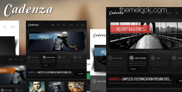 Cadenza - Portfolio Business Themeforest HTML Template