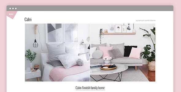 Calm v1.0 - Premium Tumblr Theme
