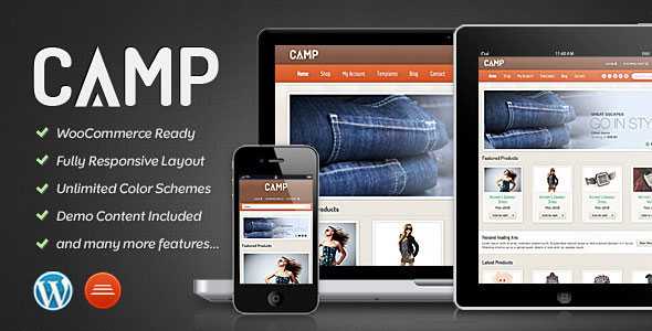 Camp - Themeforest Responsive eCommerce Theme