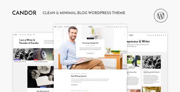 Candor v1.1.1 - Responsive WordPress Blog Theme