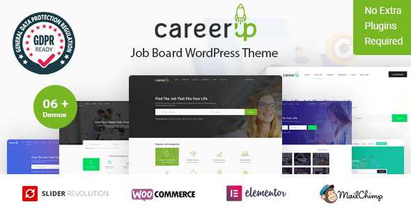 CareerUp v1.1.21 - Job Board WordPress Theme