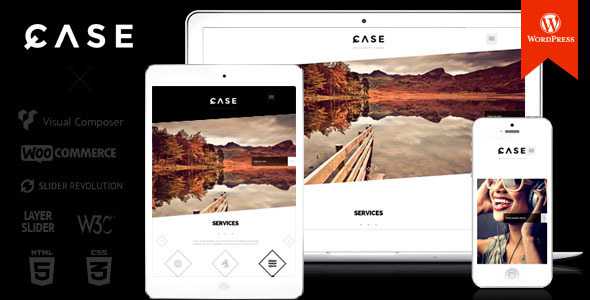 Case v1.8 - Themeforest Parallax One-page WordPress Theme
