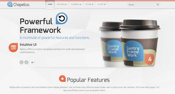 Chapelco - Rocketheme Joomla Template