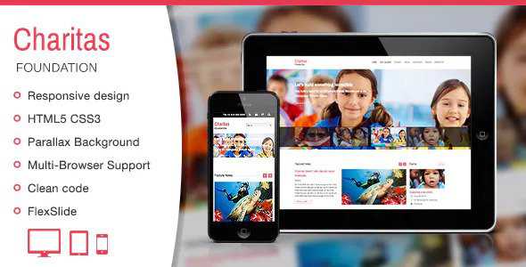Charitas - Foundation HTML Template