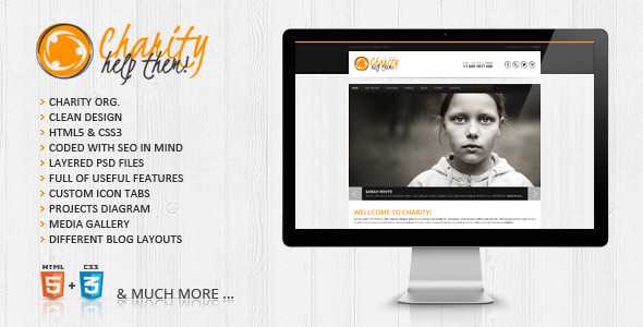 Charity - HTML5/CSS3 Website Template