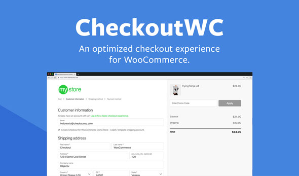 CheckoutWC v8.2.18 - Optimized Checkout Page for WooCommerce