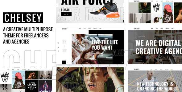 Chelsey v1.0 - Portfolio Theme for Freelancers and Agencies