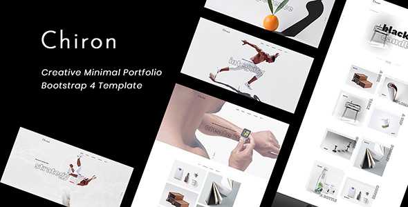 Chiron v1.0 - Creative Minimal Bootstrap 4 Portfolio Template