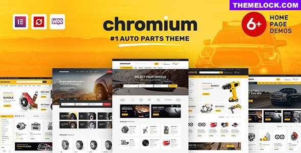 Chromium v1.3.11 - Auto Parts Shop WordPress Theme