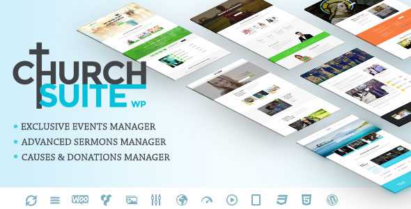 Church Suite v2.4.0 - Responsive WordPress Theme