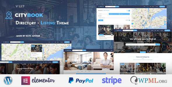 CityBook v2.3.8 - Directory & Listing WordPress Theme