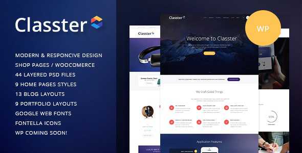Classter v2.5 - A Colorful Multi-Purpose WordPress Theme