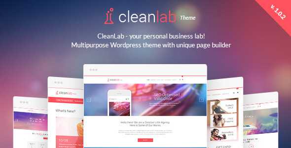 CleanLab v1.0.2 - Creative Multi-Purpose WordPress Theme