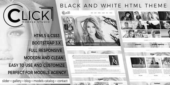 Click Models Studio v1.0 - HTML Template