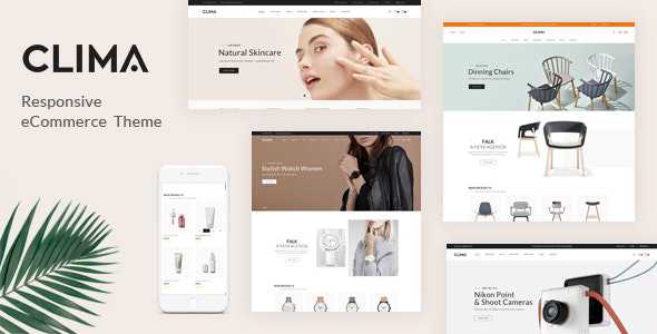 Clima v1.0 - Multipurpose Prestashop 1.7 Responsive Theme