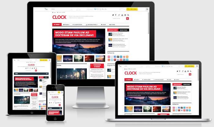 Clock v1.2.2 – Magazine & WooCommerce WordPress Theme