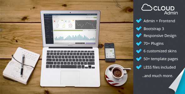 Cloud Admin - Themeforest Bootstrap 3 Responsive Dashboard